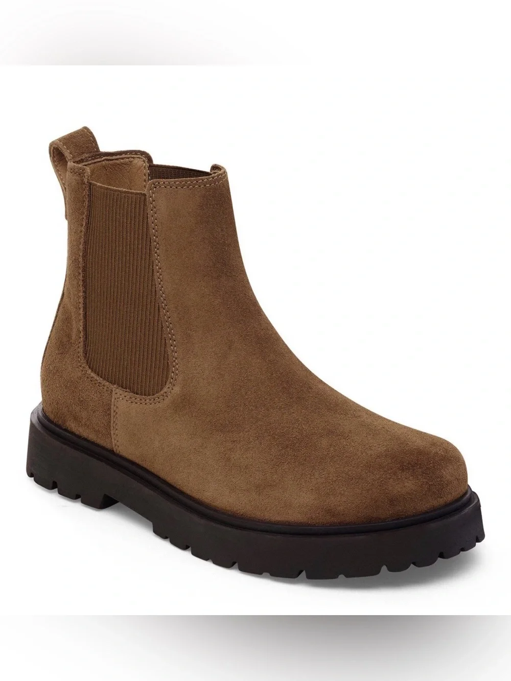 NWT Birkenstock Highwood Brown Suede Chelsea Boots EU 41 Narrow
